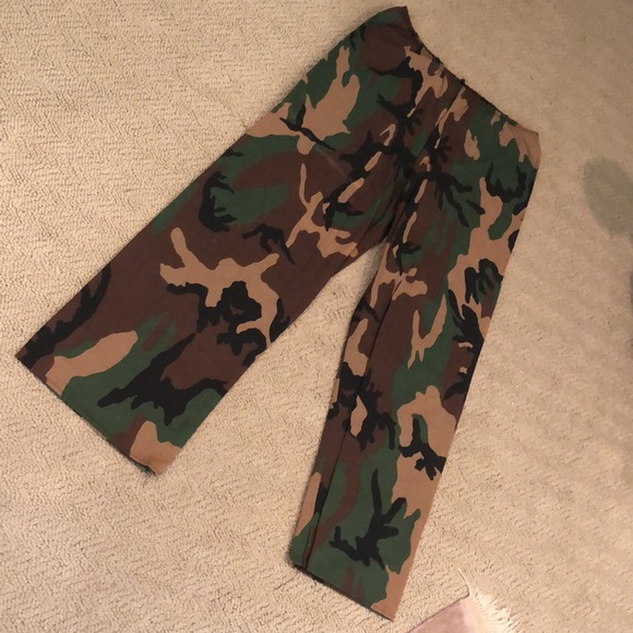 Camo costume pants -M - Picture 1 of 15